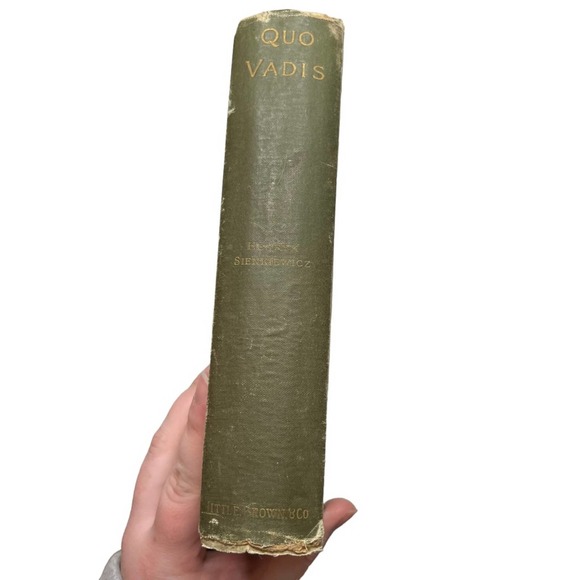 1897 Quo Vadis A Narrative of the Time of Nero Henryk Sienkiewicz - Picture 2 of 8